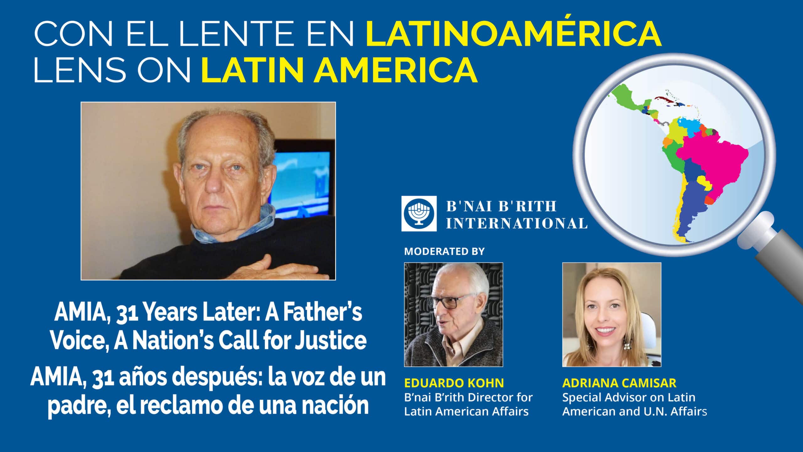 AMIA, 31 Years Later: A Father’s Voice, A Nation’s Call for Justice
